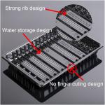 PET / PP Food Tray MAP Vacuum Formed Plastic Meat Trays Heat Sealable