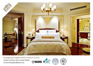 Wholesale Contemporary Mahogany Panel 5 Star Hotel Bedroom Furniture High Scratch Resistant from china suppliers