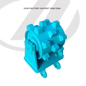 Wholesale 260 Mm Drum Width Excavator Compaction Wheel For 12 Ton Excavator Manufactured In 10 Das from china suppliers