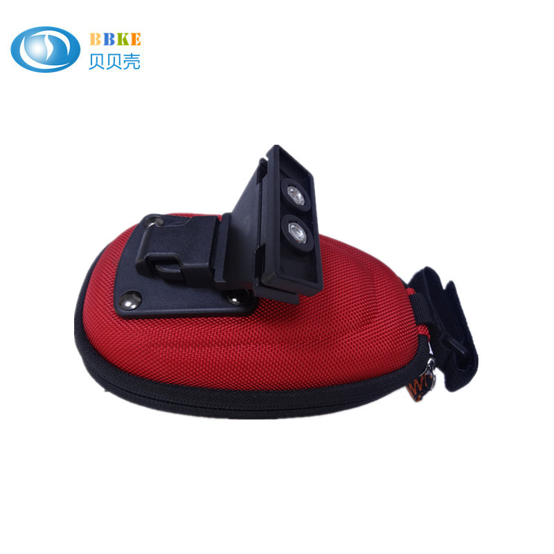 Red Sports EVA Tool Case Large Expandable Bicycle Bag Shock Proof And Waterproof