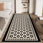 Classic Flower Series Crystal Velvet Bedroom Floor Carpets 80*160cm