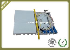 Wholesale Indoor FTTH Fiber Optic Terminal Box 4 Cores ABS Material Small Size Wall Mount from china suppliers