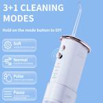 OEM Teeth Cleaner Water Jet 2000mAh Battery Collapsible Water Flosser Factory