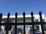 Powder Coated Galvanized Steel Tubular Ornamental Spear Top black outdoor model