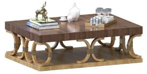 Wholesale Solid Wood Oak Sturdiness European Style Coffee Table 1000*750*450mm from china suppliers