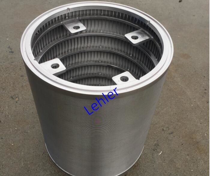 NETZSCH Basket Mill / Bead Mill Screen 230mm*165mm High - Precision Slot Sizes