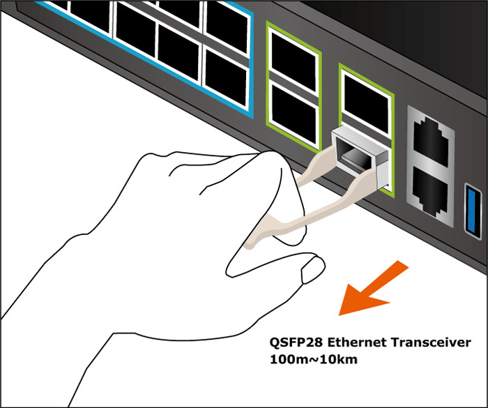 100g Qsfp28 Lr4 4 Lanes MUX DEMUX Design Duplex LC Lan WDM Tosa