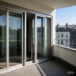 Customized Aluminium Foldable Door Waterproof Toughened Glass Sliding Door
