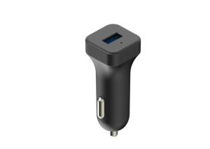 Wholesale Black Single USB In Car Charger 5V 2.4A 12W High Speed 2400ma from china suppliers