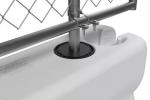 1400mm / 55" Rotational Moulding Plastic High Water Filled Traffic Barrier