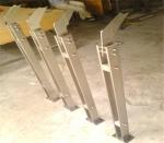 Modern Designs Metal steel pipe stair stainless steel handrail outdoor metal
