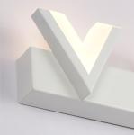 Modern acrylic warm white /Nature White light wall light bathroom metal LED