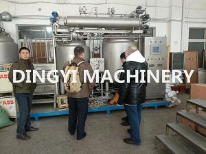 Wholesale Vertical Stainless Steel Mixing Vessels , Double Jacketed Agitator Mixing Tank from china suppliers