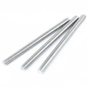 Wholesale Silvery Carbon Steel Threaded Rod With Galvanized Coating from china suppliers