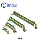 RX20 Braking Resistors Glazed Ceramic Wirewound Tube Enamel Capacitor Discharge