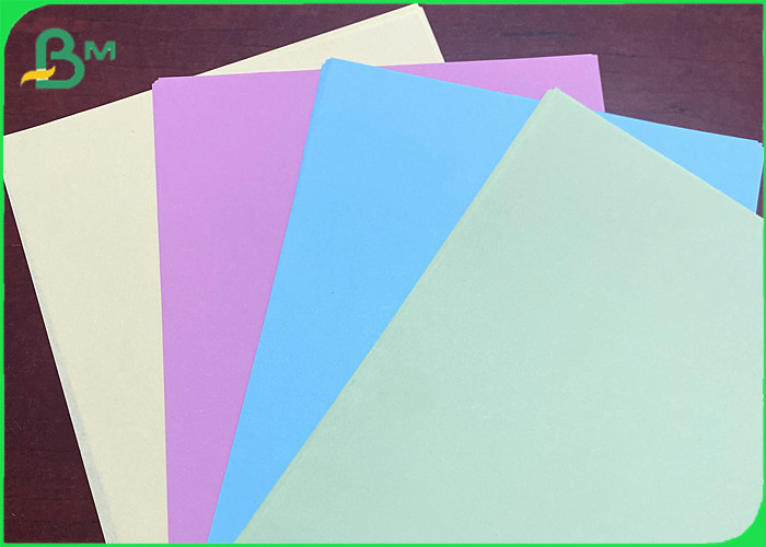 20Lb 80gsm Light Pink Blue Solid Color Woodfree Offset Printing Paper