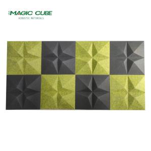 Wholesale Polyester Fiber Soundproof 3D Wall Panels For Bass Insulation And Padding from china suppliers