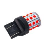 Long Lasting White LED Turn Signals For Cars 12V Aluminum Alloy Body White