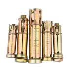 Mechanical M5-M100 Colored Zinc Plated Four Piece Gecko Expansion Tube Explosion