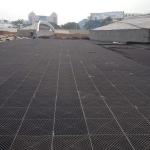 4 Quantity per Square Meter Green Roof Plant House Geotextile Drainage Mat for