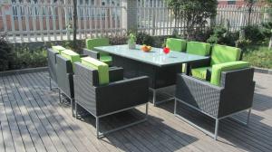 Wholesale 9pcs rattan sofa set. from china suppliers