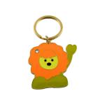 Animal Custom Metal Keychains Vendor Promotional Cute Cartoon Key Ring Bespoke
