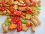Artificial Color Low Calorie Asian Snacks Healthy Caramel Rice Crackers
