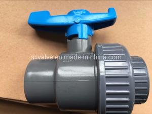 Wholesale Channel Straight Through Type PVC/UPVC Single Union Ball Valve 4 Inch Plastic Valve from china suppliers