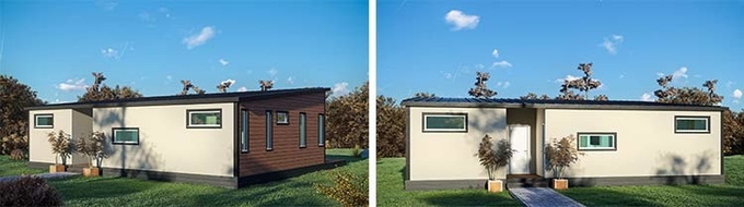 Mobile Tiny Prefab Studio Modular Home Steel House Kits To Build Light Frame CFC Sheet