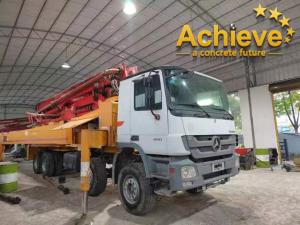 Wholesale Light And Efficient M46-5 Putzmeister Used Concrete Pump Truck Mounted from china suppliers