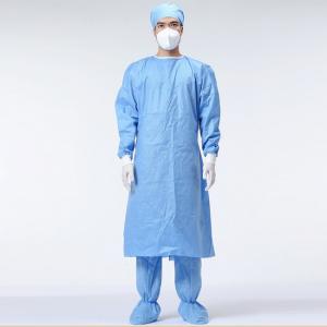 Wholesale Knitted Cuff Back Ties Ophthalmology FDA Surgeon Gown from china suppliers