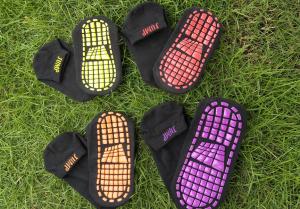 Wholesale AirHop Trampoline Park Jumping Socks Gymnastics trampoline socks Non Slip Socks For Toddlers NZ from china suppliers