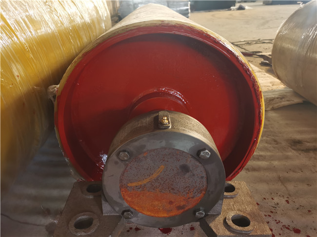 Head Tail 38mm Dia Conveyor Bend Pulley Drum For Heavy Duty Industrial Transport Line