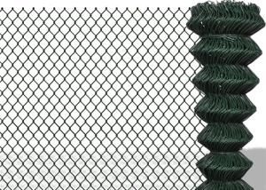 Wholesale Ral 6005 Green Plastic Coated Diamond Mesh Fencing 50*50mm 6feet Height from china suppliers