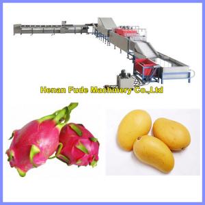 Wholesale Fruit Cleaning, Waxing, Drying and Grading Production Line from china suppliers