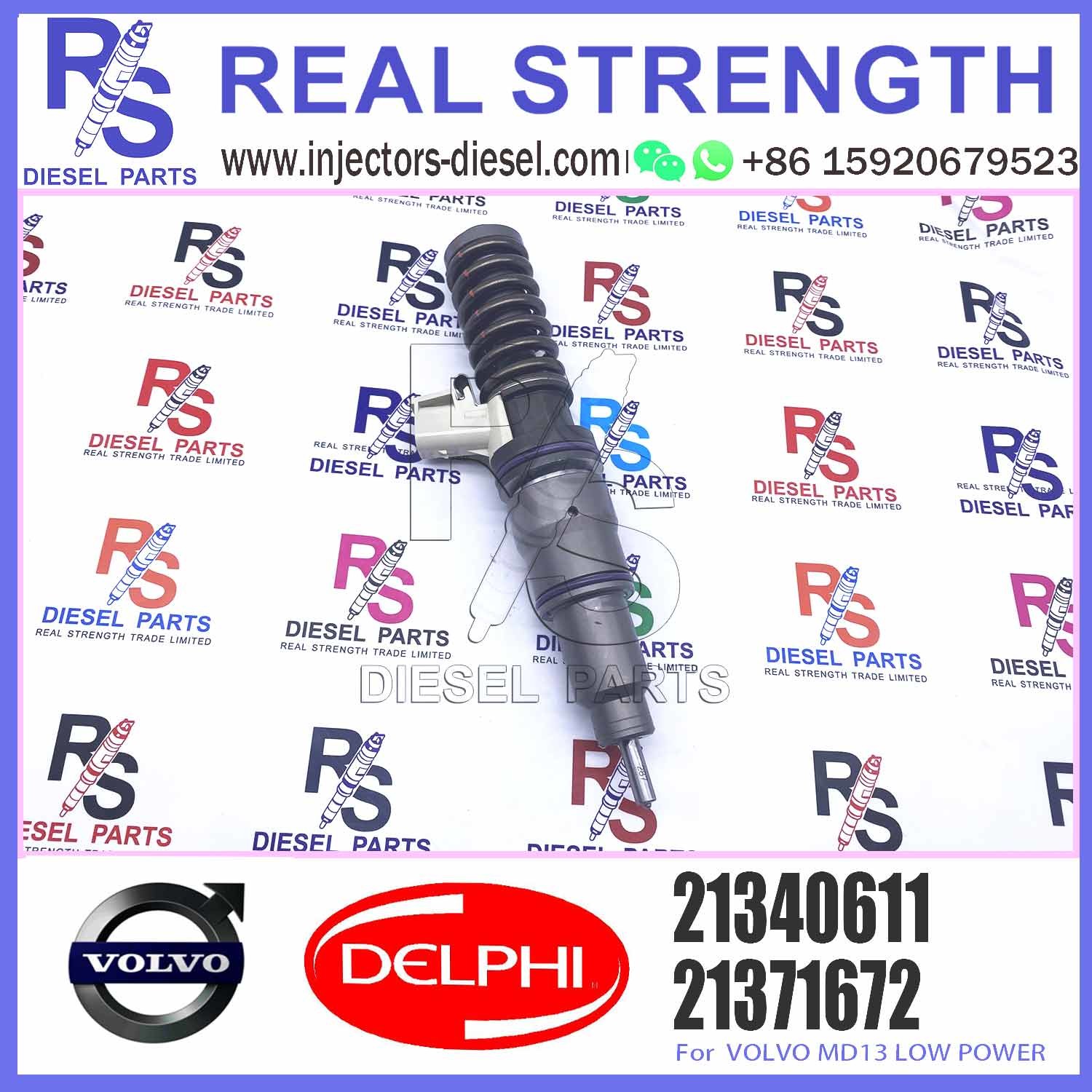 Common Rail Fuel Injector 21340611 21340612 VOE21340611 VOE21340612 21582101 21644596 3801369 20547351 21569191