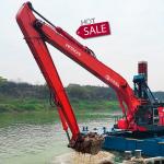 CE Antiwear 18 Meters Excavator Long Arm , OEM ODM Excavator Long Reach Boom 20