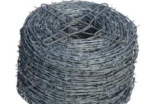 Wholesale Hot-Dipped Galvanized Barbed Wire for Airport Prison Security Fence from china suppliers