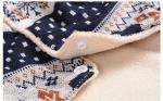35cm Sleeveless Soft Plush Dog Christmas Coat
