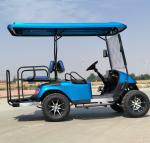 Golf Cart Supplier Rechargeable Classic Trolley Bus 4 Seater Golf Electric Cart