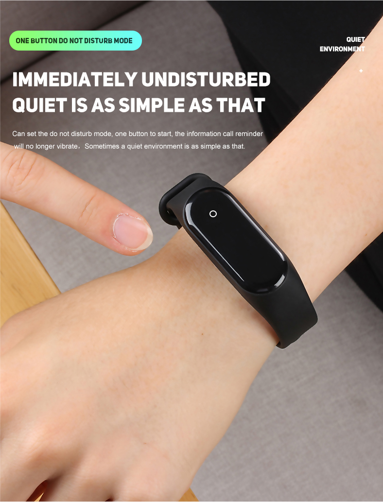 Shenzhen Smartwatch Factory BLE Band Bracelet Wristband Fitness Track Smart Band