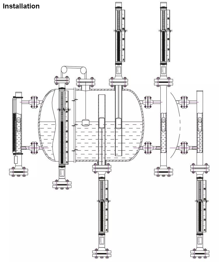 Oil Tank Level Indicators Water Level Indicator