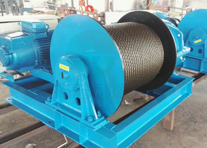 JK series high speed wire rope cable pulling 30 ton winch for mining