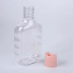 73*41*145MM 250ML Eco PET Square Transparent Lotion Bottles Reusable Plastic