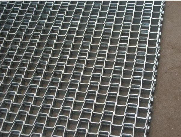 Cleaning And Screening Conveyor Wire Mesh Belt 304 Stainless Steel