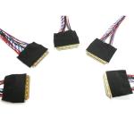 I-PEX20454 40P Lvds Coaxial Cable Tinned Copper Led Tv Lvds Cable