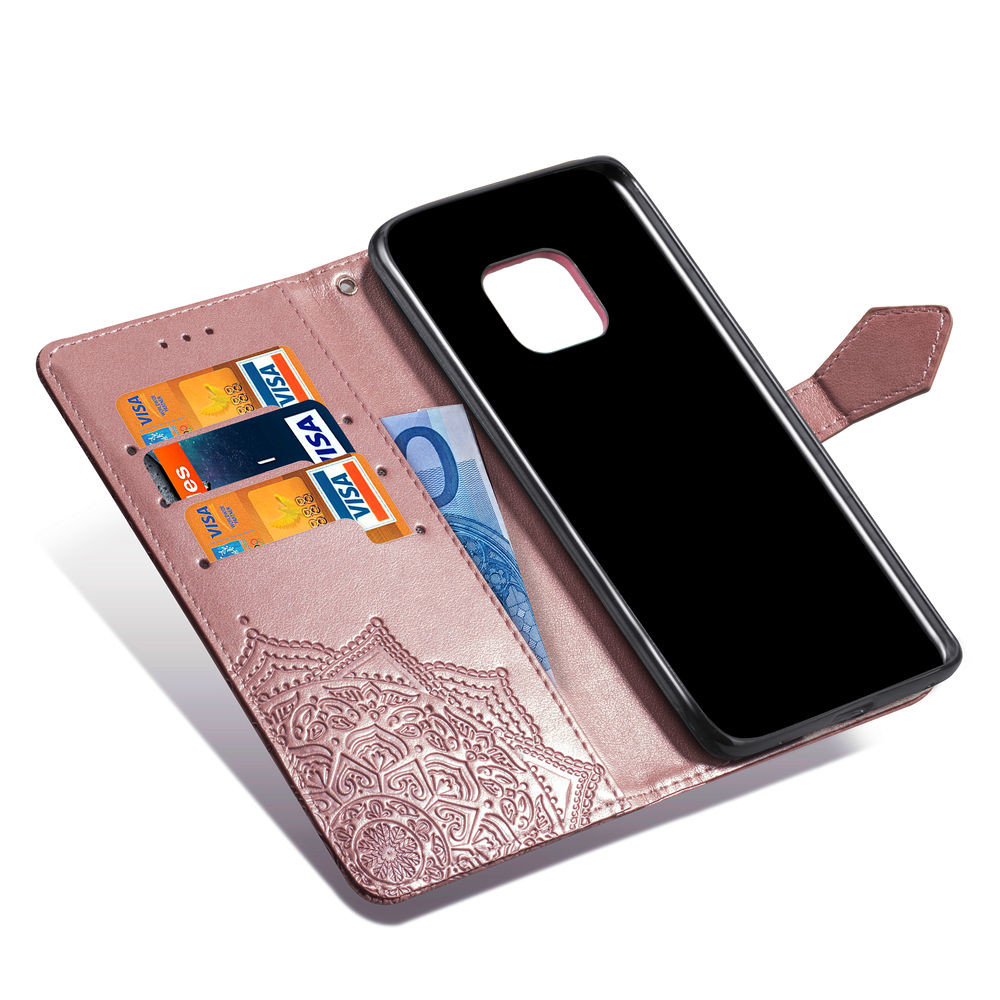 Multi Color Embossed Mandala Phone Flip Case For Xiaomi Redmi note6/note6 pro Pocophone F1 Max3 Redmi5 plus Redminote5