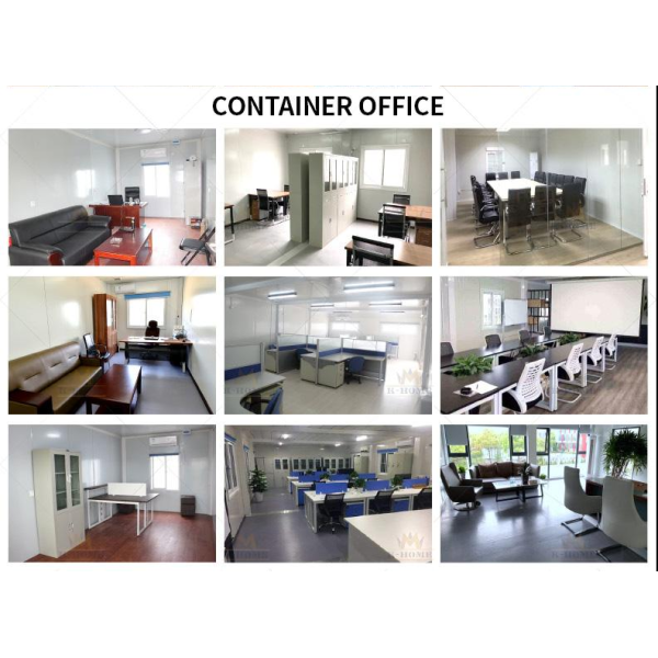 Lunxy Modern Design Mobile Modular Portable Construction Office
