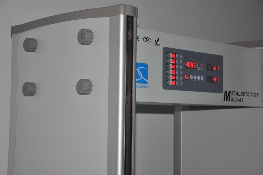 walkthrough metal detector ,walk through safety gate for detecting scanner