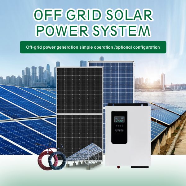 7Kw Off grid Solar Energy PV System Solar Power Generator System 7000w Solar Panel System